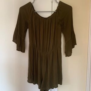 Forest Green Romper
